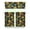 cfcl-1609, variant on Farmhouse Wildflower Curtains 36 Inch Short - 3 Panel Vintage Country Set with Bohemian Floral Print, Rod Pocket Window Treatment for Spring Summer