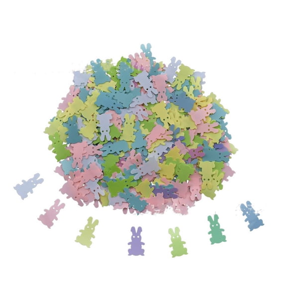 Kids Favor Chicks Eggs Bunnies 15g/bag Colorful Easter Confetti DIY Easter Decor Table Decoration Happy Easter F