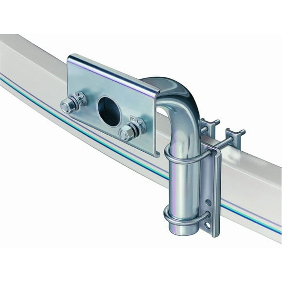 Fulton Spare Tire Carrier HDSTC 0101 Trailer Mount; Up To 16-1/2 Inch Tire; Zinc Plated; Universal; With Mounting Hardware