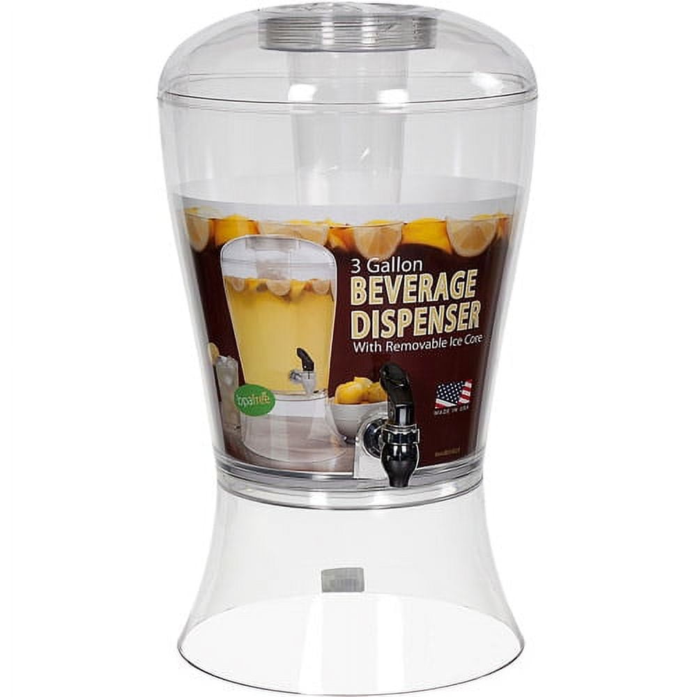 Admiral Craft JD-2, 3 Gallons Double Bowl Cold Beverage Dispenser