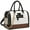 White-1, variant on Shiny Patent Faux Leather Handbags Barrel Top Handle Satchel Bag Shoulder Bag for Women