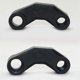 thumbnail image 3 of Pair Motorcycle Mirror Extender Risers Universal Handlebar Mount Rearview Mirror Spacers Adapter M10, 3 of 5