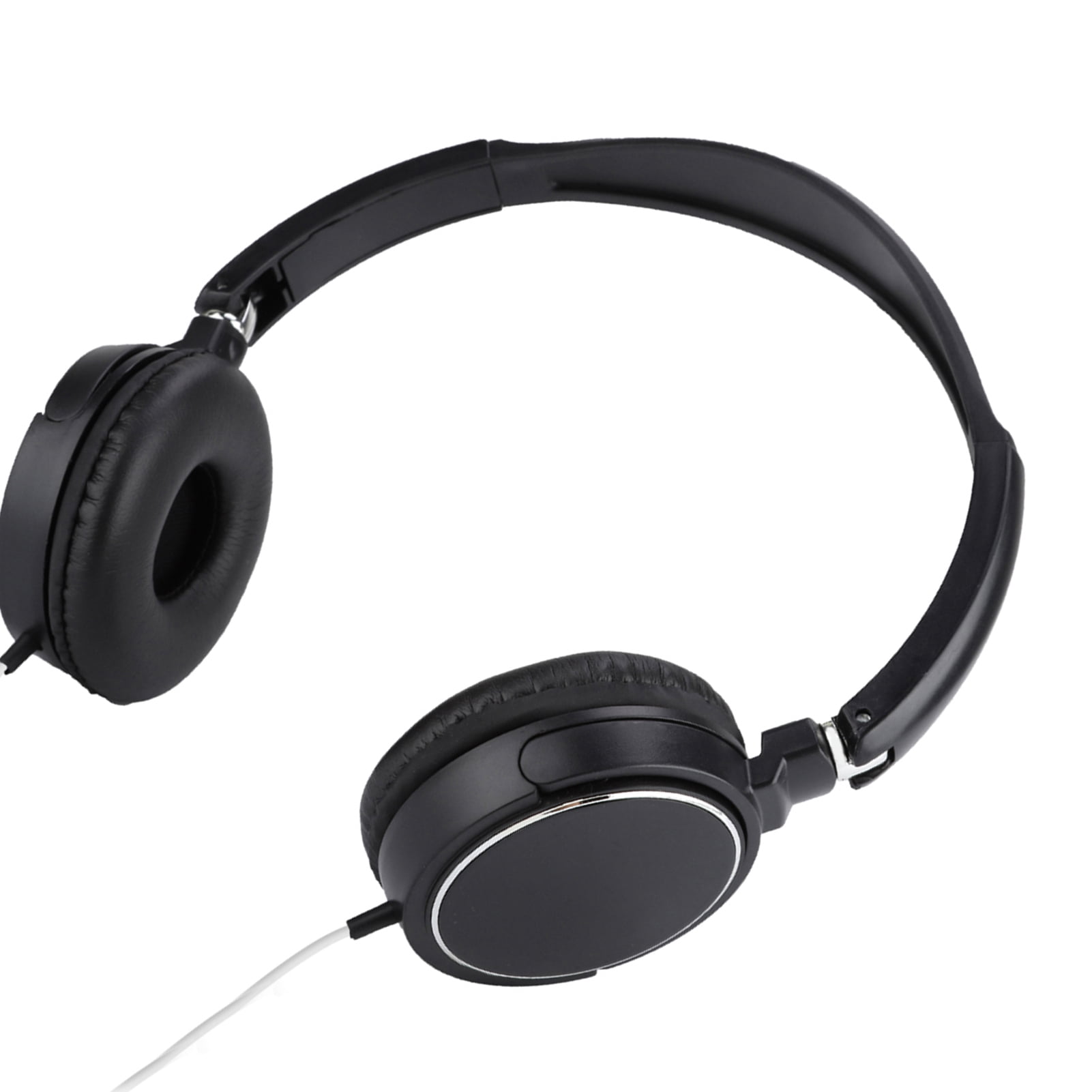 Wired Over Ear Headphones, Noise Cancelling Headphone Stereo HiFi Music Headset with Comfortable Earmuffs Pads Foldable Studio Headphone for Smartphone Tablet Computer Travel