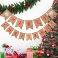 thumbnail image 3 of Merry Christmas Banner Backdrop Cartoon Curtain Decoration DIY Hanging Flags for C, 3 of 5