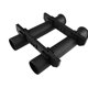 thumbnail image 5 of Advancent Soporte de caña de pescar de 2 tubos PP, estante de poste de montaje lateral, soporte de Kayak para yates y veleros, herramientas para Pescar Negro, 5 of 6