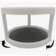 thumbnail image 5 of Innovador organizador giratorio de dos niveles para gabinetes y cocinas, solución de almacenamiento que ahorra espacio con superficie antideslizante y rotación de 360° para uso multifuncional, 5 of 7