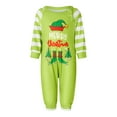 thumbnail image 2 of Meihuid Matching Family Christmas Pajamas Holiday Sleepwear Set Long Sleeve Pullover and Printed Pants S-XXL, 2 of 9