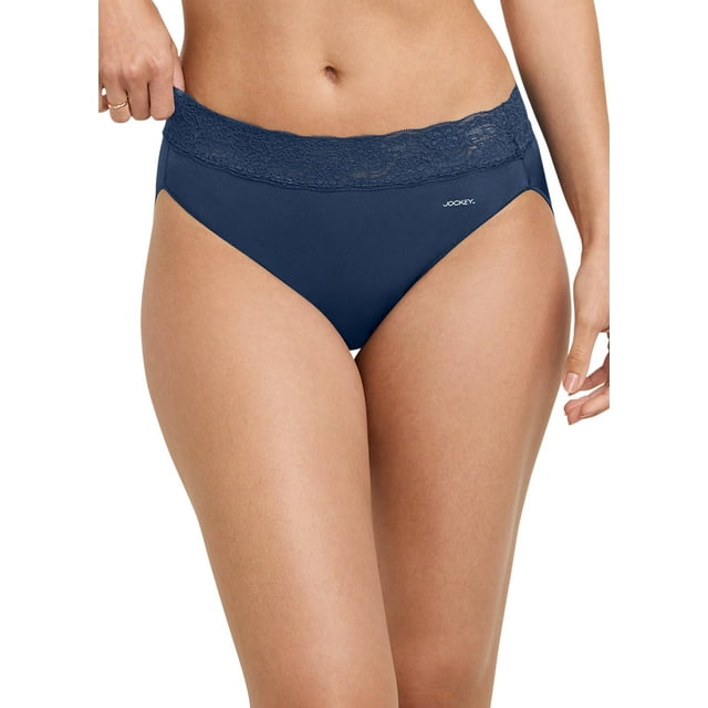 Jockey Bikini en Dentelle Sans Ligne de Culotte Promesse Tactel