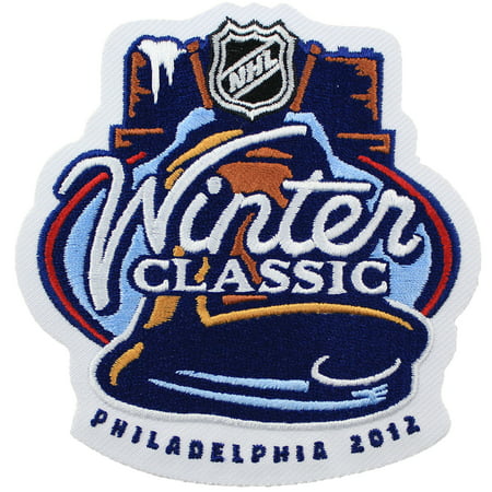 2012 NHL Winter Classic Game Logo Jersey Patch (Philadelphia Flyers vs New York
