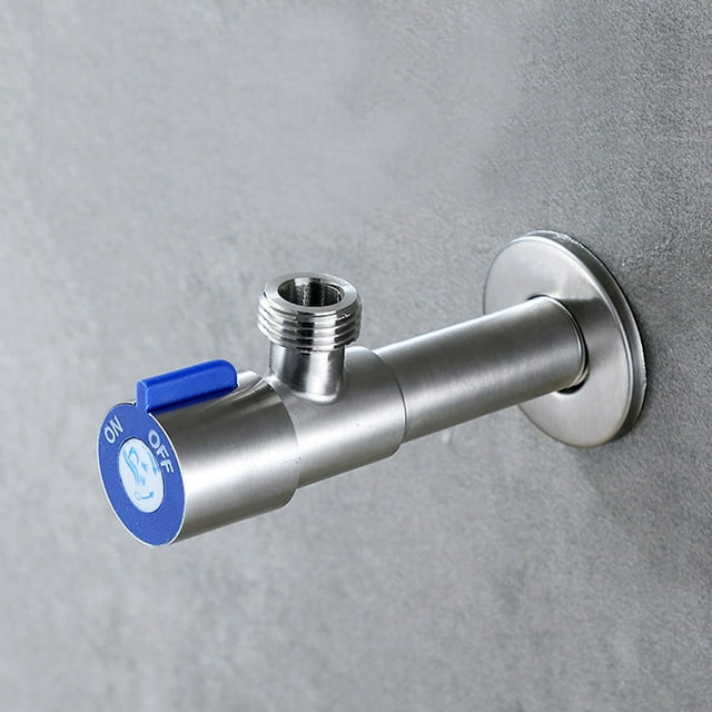 Wear-resistant Angle Valve, Water Stop Valve, 12.5cm / 4.9in For Bathroom Toilet