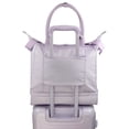 thumbnail image 5 of The Home Edit Travel Drop Bottom Weekender Duffel, Lavender, 5 of 17
