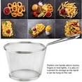 thumbnail image 2 of Cestas para freidora QAQ-P Solo cesta Fry Daddy para olla con sartén redonda para freír 0,9 litros Modelo Granpappy 05420 Cong Fries Net Catible Dip Pequeñas espumaderas Mi！, 2 of 7
