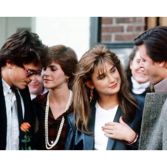 About Last Night Rob Lowe As Danny Martin, Demi Moore As Debbie And Elizabeth Perkins As Joan 24X36 Classic Hollywood Poster