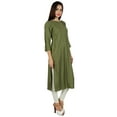 thumbnail image 5 of Bimba Women Custom Kurta Designer Kurti 3/4 Sleeve Formal Casual Tunic Blouse, 5 of 6