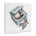 thumbnail image 3 of Stupell Industries Art Deco Sleepy Kitten in Shoebox Canvas Art, 24 x 24, by Amanda Greenwood, 3 of 8