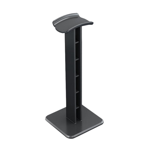 HUISZJ Gaming Headset Holder, Non-Slip Headphone Holder PC Earphone Accessories, Detachable Computer Headset Stand Universal Headphone Stand (Black)