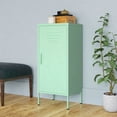 thumbnail image 1 of vidaXL Armoire de Rangement Menthe 42,5x35x101,5 cm Acier, 1 of 5