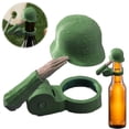 thumbnail image 4 of Soldado Salute Botella Capa Saludo Kronkorken Bierhelm Topper () Verde, 4 of 9