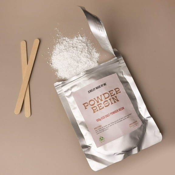 Eco Cast White Powder Resin Plaster Ceramic Mix, 100G