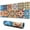 Multicolor Ethnic Geometric-2, variant on Long Mouse Pads for Desk,Multicolor Ethnic Geometric Patchwork Desk Mats on Top Of Desks, Desk Mouse Pad Extra Large with 3mm Non-Slip Base and Stitched Edge for Gaming,Work,Home 31.5"x11.8"