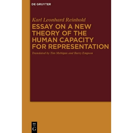 UPC: 9783110481778 | Essay on a New Theory of the Human Capacity for Representation (Paperback)