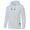 White, variant on Mens Hooded Sweatshirt Casual Long Sleeve Drawstring Waffle Knit Pullover Hoodies White L