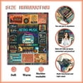 thumbnail image 2 of Music Blanket for Men Women Music Throw Blanket Music Studio Decor Music Lover Gifts for Kids Adults 50"X 40", 2 of 6