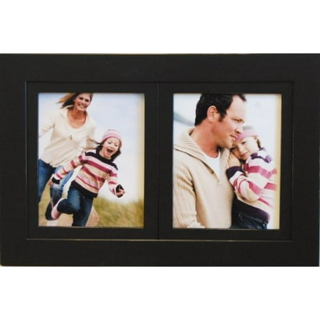 My Barnwood Frames Lightly Distressed Multi Opening Black Collage Wood Picture Frame Handmade In The Usa 2 8x10 Inch Portrait Canada - Handmade Collage Photo Frames My Barnwood Frames Lightly Distressed Multi Opening Black Collage Wood Picture Frame Handmade In The Usa 2 8x10 Inch Portrait Canada - Handmade Collage Photo Frames