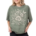 thumbnail image 4 of His Mercies Are New Every Morning Unisex Comfort T-Shirt – Christian Floral Bible Verse Tee, 4 of 6