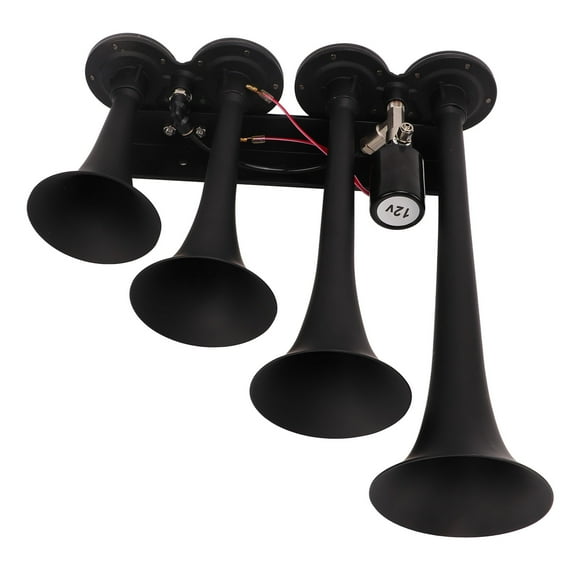 Train Horn Kit,DC 12V Air Horn Train Horn Trumpet Horn Cutting-Edge Features