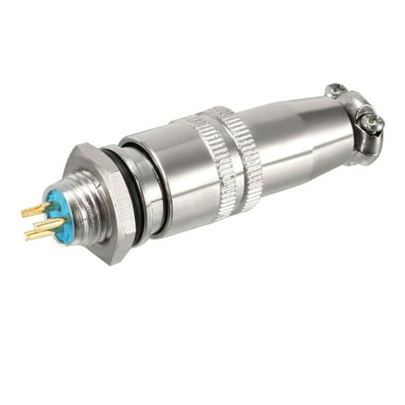 8mm 3P Waterproof Male Wire Panel Power Chassis Fittings Aviation Connector price history on PriceWatchPro