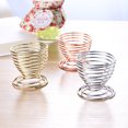 thumbnail image 2 of MasteelfCA 3pcs Makeup Sponge Storage Shelf Bracket Powder Puff Stand Holder Rack Egg Powder Puff Bracket Beauty Shelf Holder Tool (Silver), 2 of 7