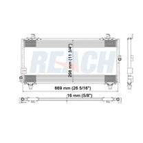 REACH 31-4668 Condenser for Toyota Tercel 95-96