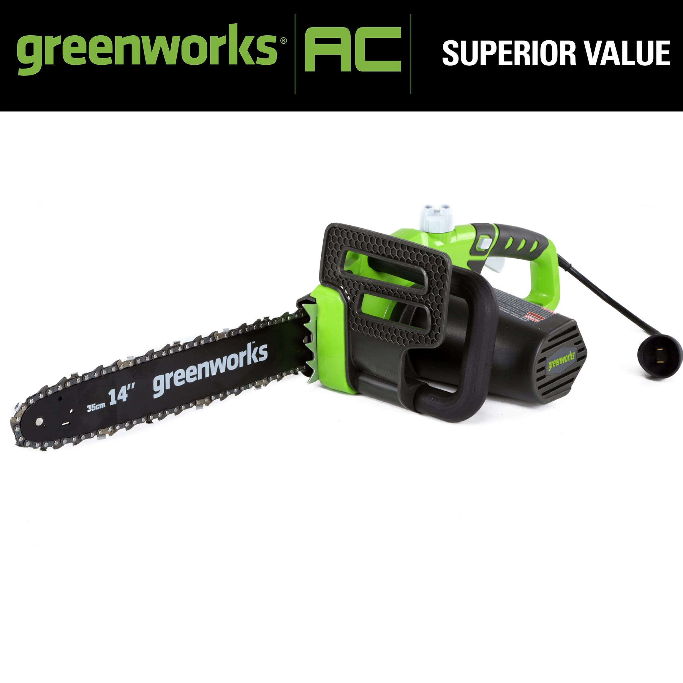 Greenworks 105 Amp 14-inch Corded Electric Chainsaw, 20222 - 1