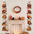 thumbnail image 4 of Decoraciones navideñas, adornos navideños, regalos navideños, decoraciones para fiestas de Acción de Gracias, colgantes de puerta, decoraciones para festivales de otoño, decoración de pared frontal de, 4 of 6