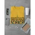 thumbnail image 3 of There Is No Crying In Science Men Gold T-Shirt, Male x-Large, 3 of 4