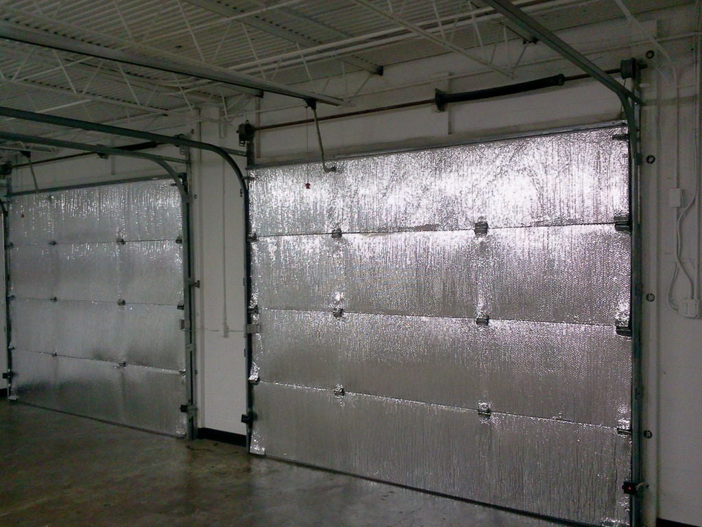 NASATEK Foam Core Reflective Insulation Garage Door White Foil 24IN x 16ft Roll 