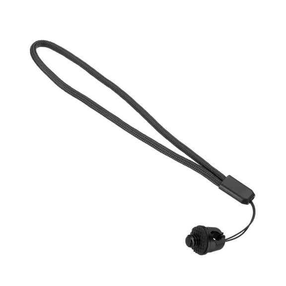 Uxcell Camera Wrist Strap Lanyard, Camera Hand Wristband Straps with Screw for Action Cameras 360 Selfie Stick Black 7.28 inch