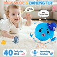 thumbnail image 2 of Peluche musical de pulpo gateador SAIMAND para bebés de 6 a 12 meses, 2 of 8