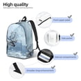 thumbnail image 4 of Yiaed Winter Reindeer In Snowy Mountains Print Backpack, Premium Laptop Backpack, Travel Backpack for Women, Lightweight Backpacks, Comfortable Back Pack-Medium, 4 of 7