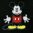 thumbnail image 2 of Disney Mickey Mouse Men's Embroidered Design 3D Ears Plush Fleece Adult Pullover Sweatshirt, 2 of 3