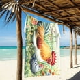 thumbnail image 2 of Ryvnso Rooster in Grass Oversized Beach Towel Microfiber Bath Blankets Swimming Fitness 37" x 74", 2 of 5