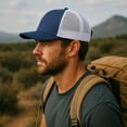 thumbnail image 4 of Acadia Trucker Hat with National Park Woven Patch (Navy/White), 4 of 7