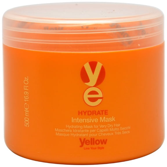 Yellow Hydrate Intensive Mask by ALFAPARF for Unisex - 16.9 oz Mask