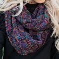 thumbnail image 4 of CC Crafted Multi Color Infinity Scarf, 4 of 6