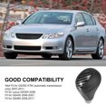 thumbnail image 3 of Cabezal De Palanca De Cambios, Cabezal De Cambio Exquisito, Pomo De Palanca De Cambios Decorativo, Pomo De Palanca De Cambios De Metal, Compatible Con Lexus Gs430 Inevent VI006321-00, 3 of 7