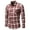 Z1-Red, variant on Gubotare Mens Dress Shirts Long Sleeve Men's Regular-Fit Long-Sleeve Two-Pocket Flannel Shirt,Gray 6XL