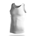 thumbnail image 3 of Men's Muscle Tank Tops Big & Tall Muscle Fit A-Shirt Sleeveless Crew Neck Workout Fitness Bodybuilding Shirts Soft Stretchy Breathable Training Vest for Men Summer, 3 of 5