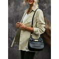 thumbnail image 7 of Chase Secret Women's Button Denim Jacket Distressed Ripped Long Sleeve Jean Coat Plus Size, 7 of 7