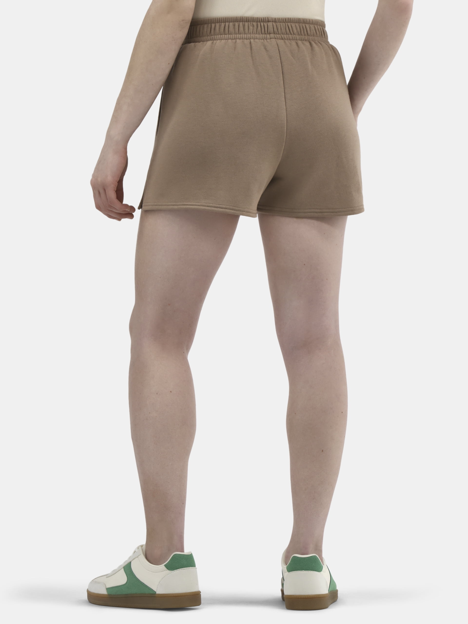No Boundaries Soft Fleece Shorts, 1 or 2-Pack, Women’s